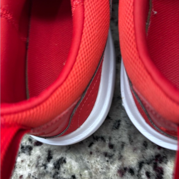 Nike Men’s AD Comfort University Red and Black Slip-On Sneakers. main image 8